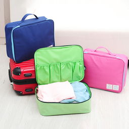 出行必備神器 高品質加厚旅行收納袋，讓差旅生活井井有條
